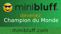 Dorothee joue au Minibluff